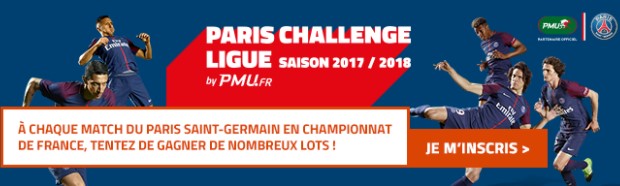 Participez à la Paris Challenge Ligue de PMU pour la saison 2017-2018