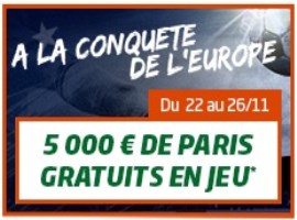 5000 euros de paris gratuits à gagner sur PMU